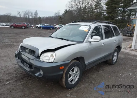 2003 Hyundai Santa Fe Gls/Lx from USA, damaged, VIN KM8SC73D63U421303